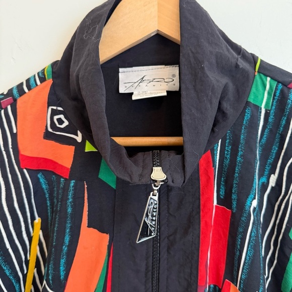 Vintage Aero Dynamics Windbreaker Track Jacket Medium/Large - Picture 2 of 10